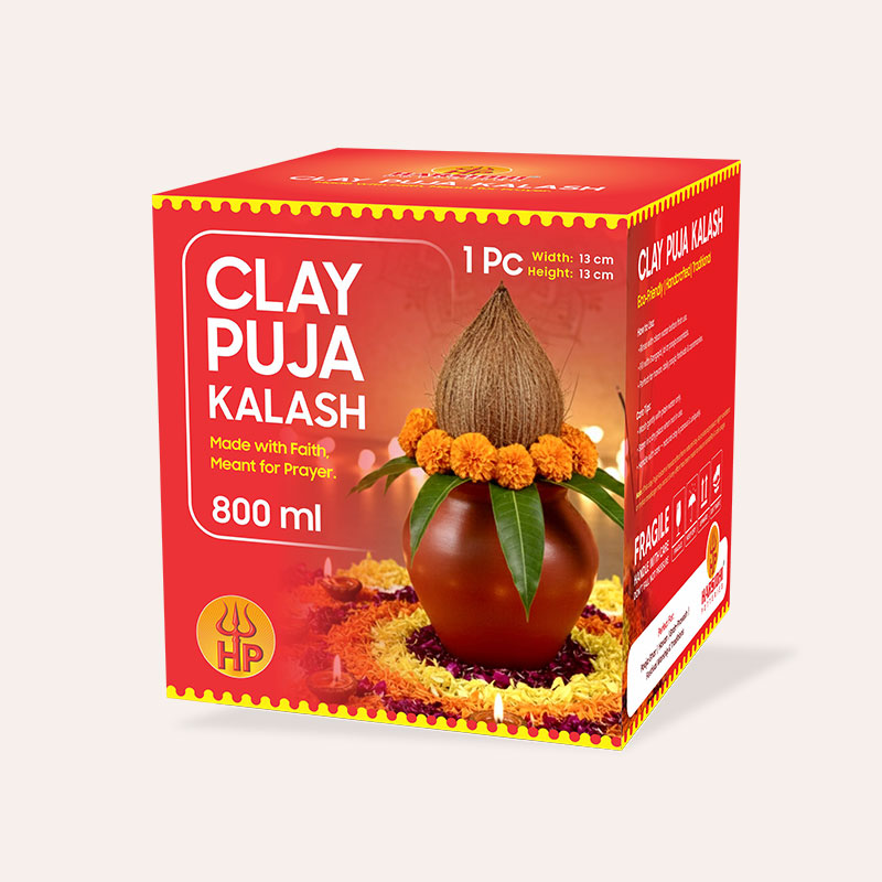 Clay Puja Kalash - Image 2