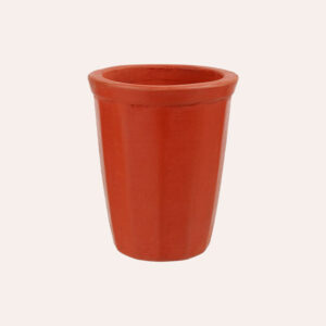 Clay Butter Milk Glass