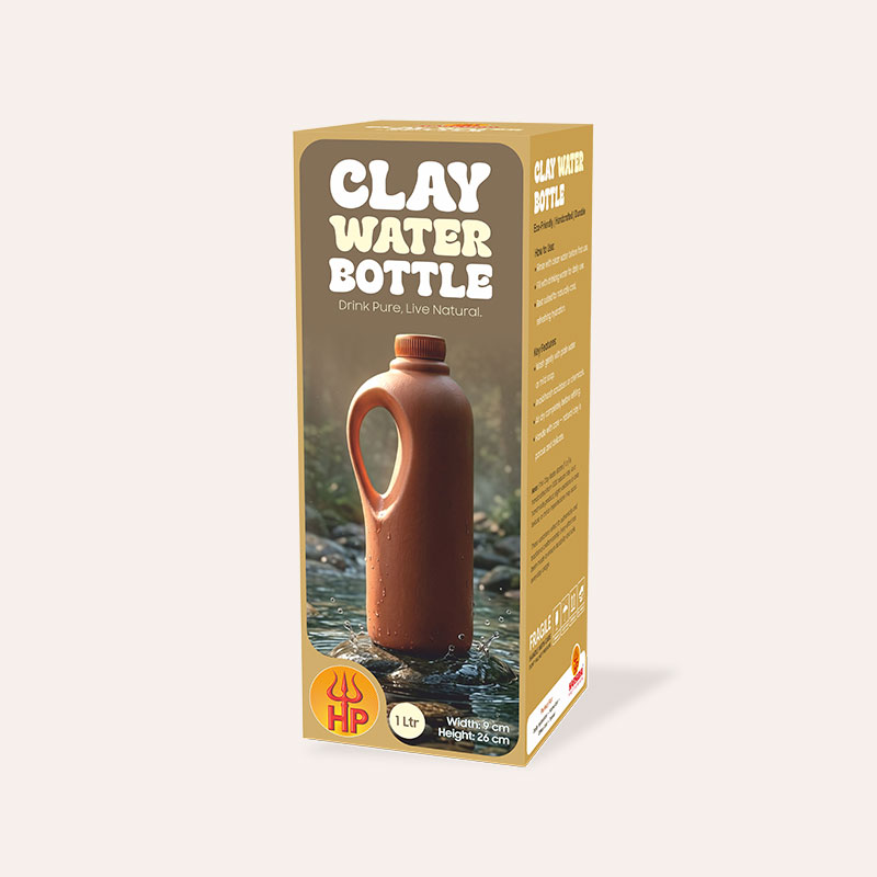 Clay Water Bottle - Image 2